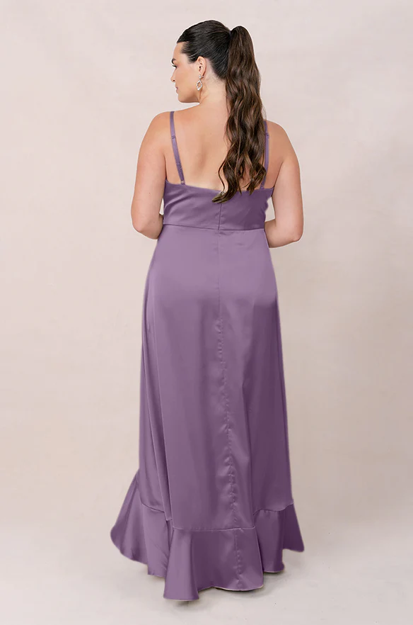 Paloma Satin Dress | Made To Order - Image 77