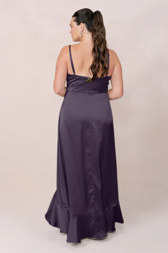 Paloma Satin Dress | Made To Order - Image 79