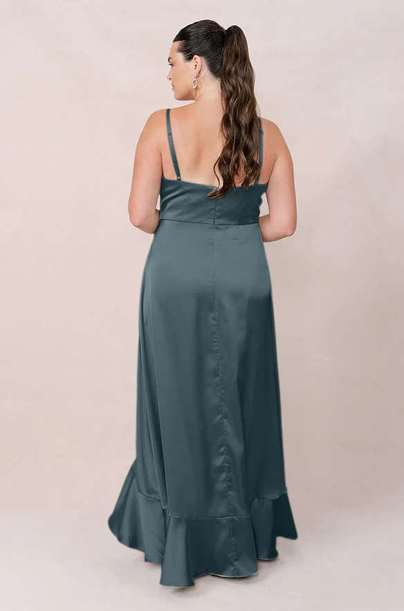 Paloma Satin Dress | Made To Order - Image 83