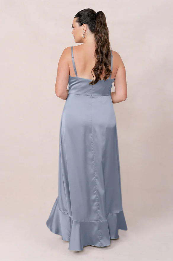 Paloma Satin Dress | Made To Order - Image 85