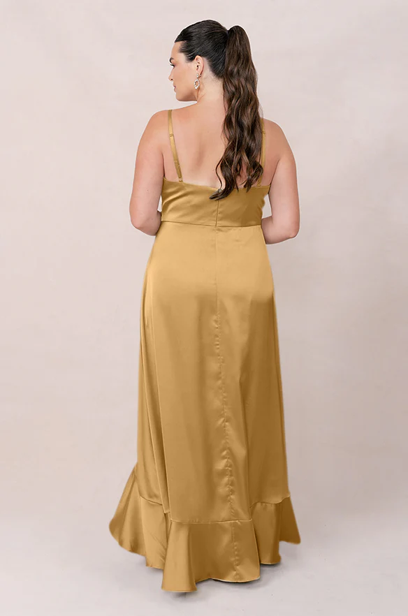 Paloma Satin Dress | Made To Order - Image 89