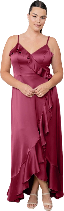 Paloma Satin Dress | Made To Order - Image 9