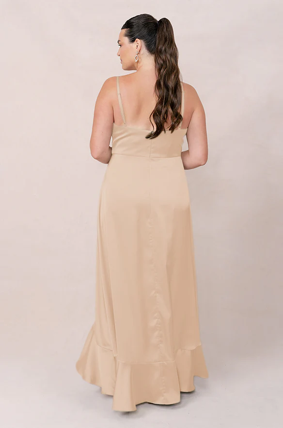 Paloma Satin Dress | Made To Order - Image 93
