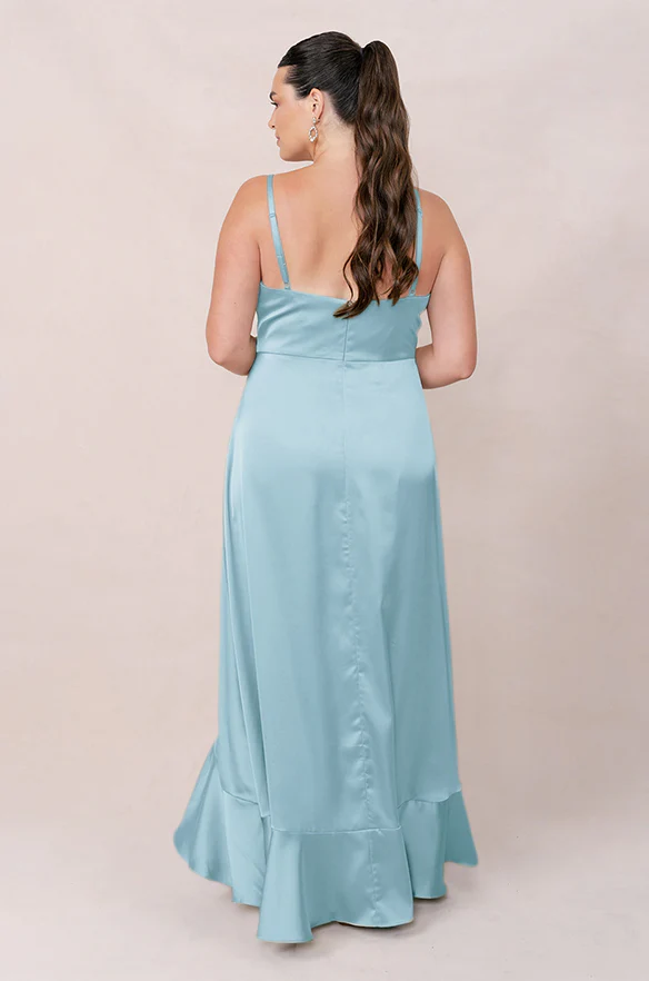 Paloma Satin Dress | Made To Order - Image 99