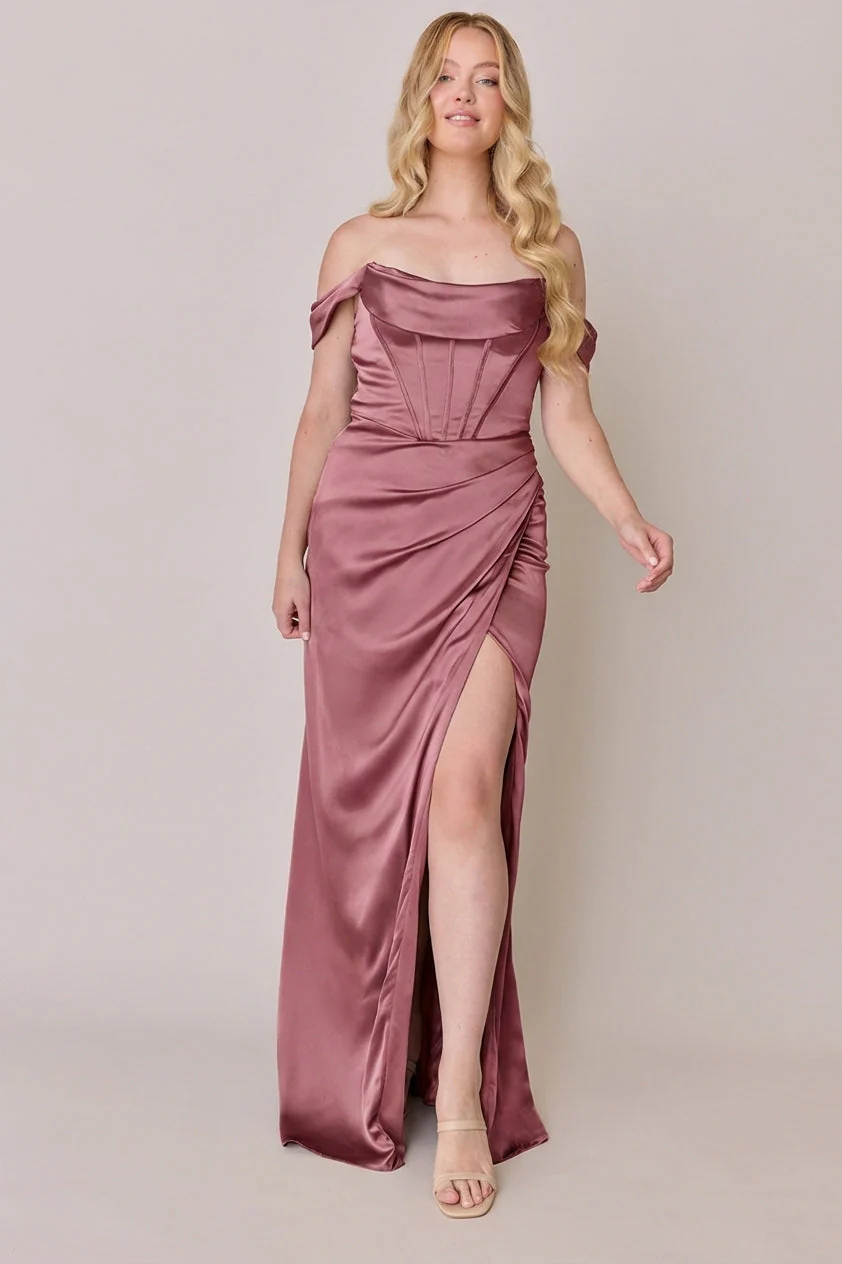 Paris Satin Dress | Made To Order - Image 171