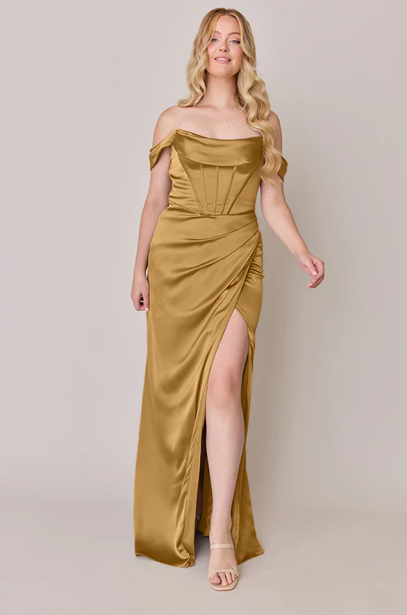 Paris Satin Dress | Made To Order - Image 42