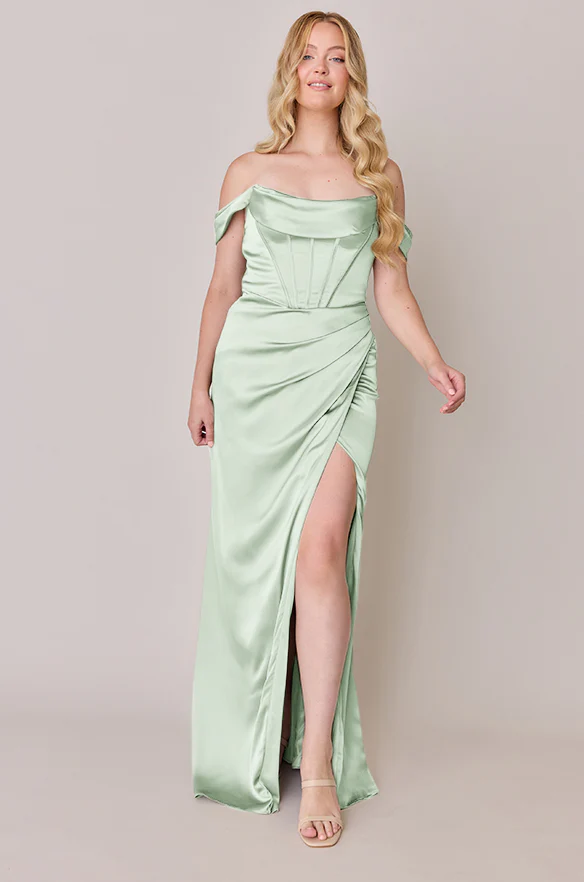 Paris Satin Dress | Made To Order - Image 72