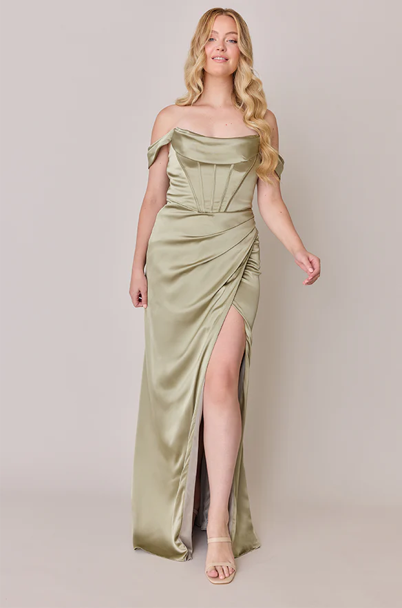 Paris Satin Dress | Made To Order - Image 88