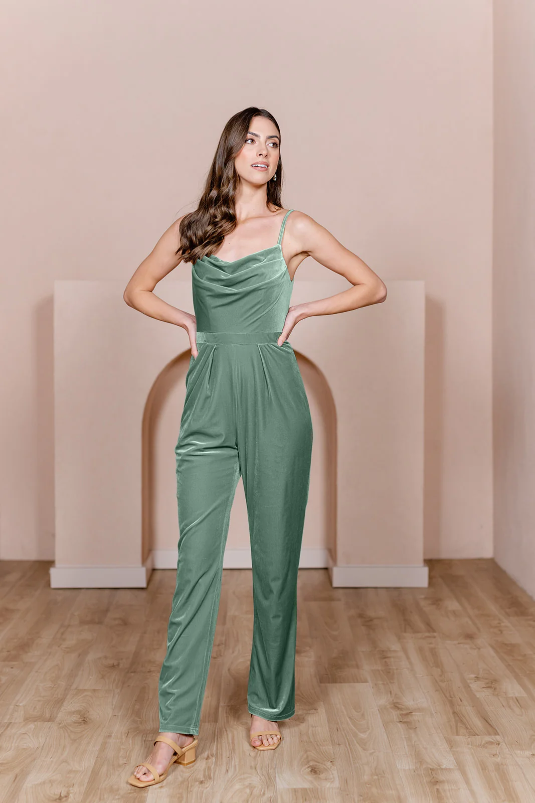 Parker Velvet Jumpsuit | Made To Order - Image 28