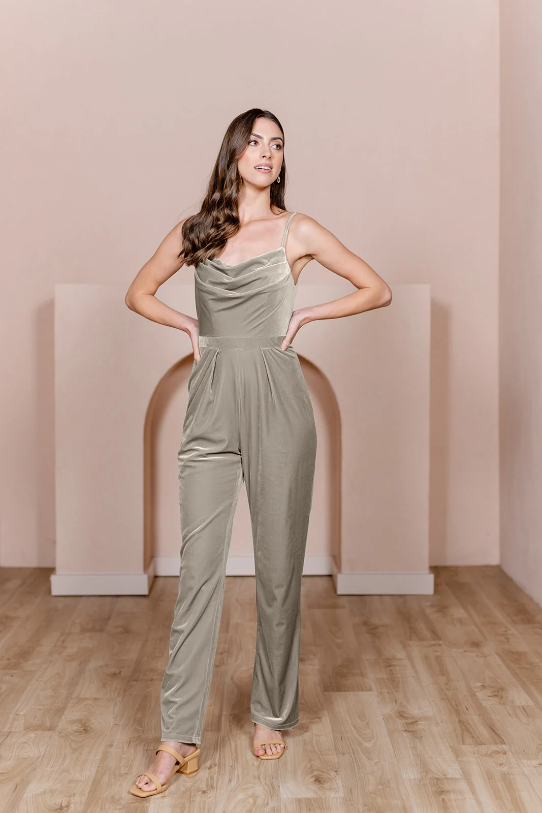 Parker Velvet Jumpsuit | Made To Order - Image 48