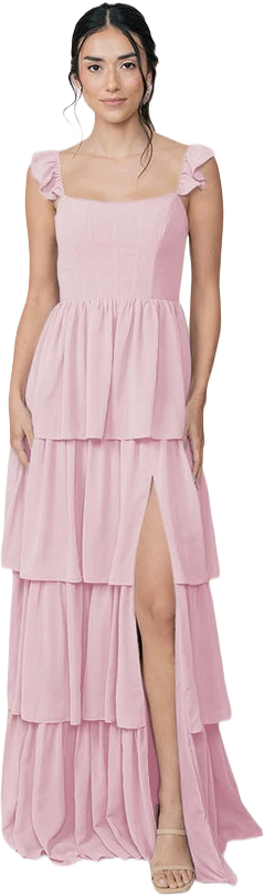 Poppy Chiffon Dress | Made To Order - Image 179