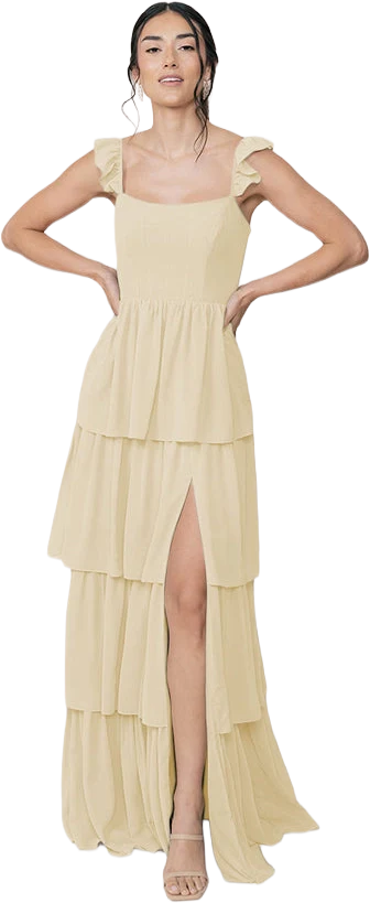 Poppy Chiffon Dress | Made To Order - Image 181