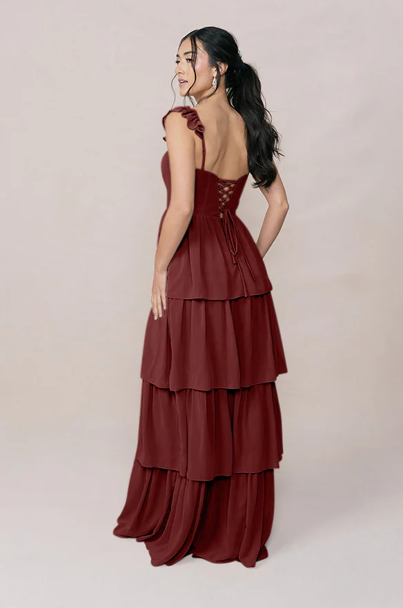 Poppy Chiffon Dress | Made To Order - Image 28