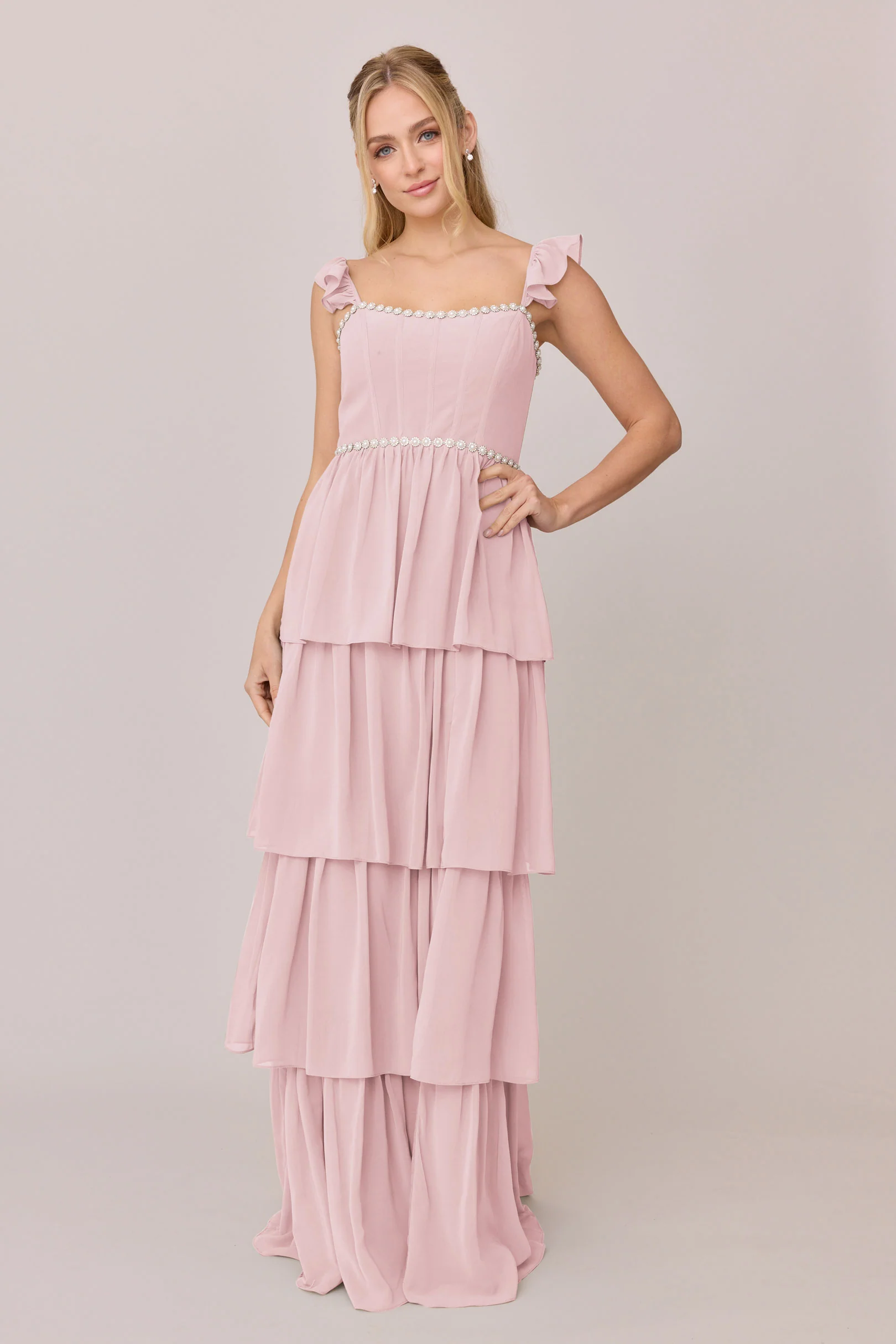 Poppy Luxe Chiffon Dress | Made To Order - Image 106