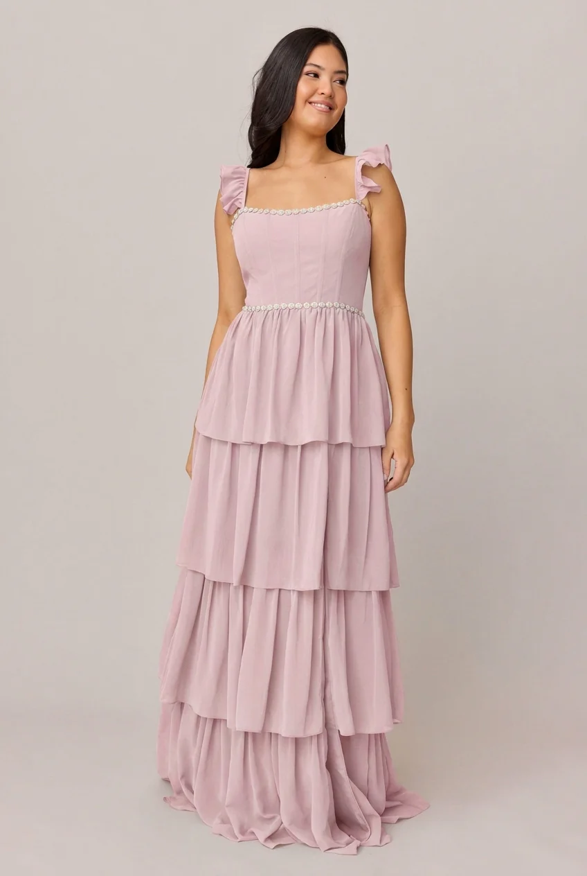 Poppy Luxe Chiffon Dress | Made To Order - Image 159