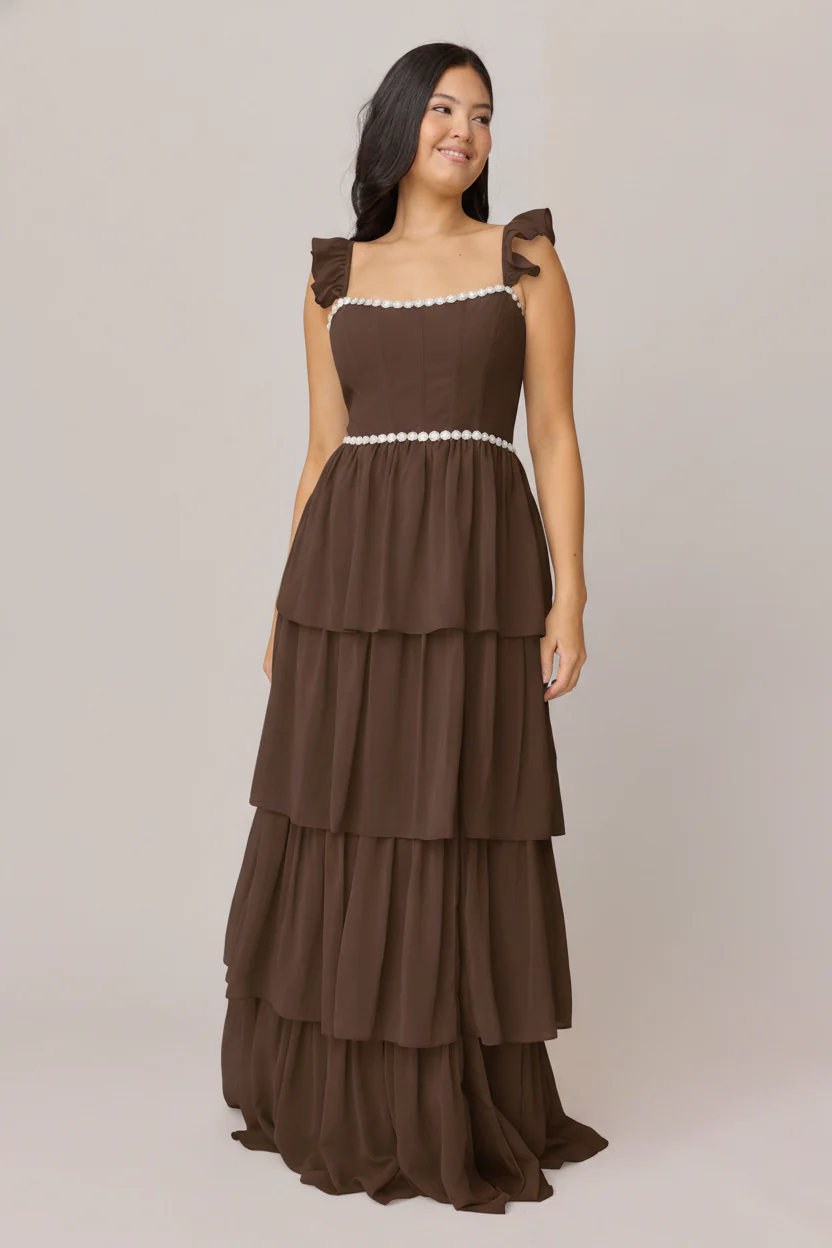 Poppy Luxe Chiffon Dress | Made To Order - Image 161