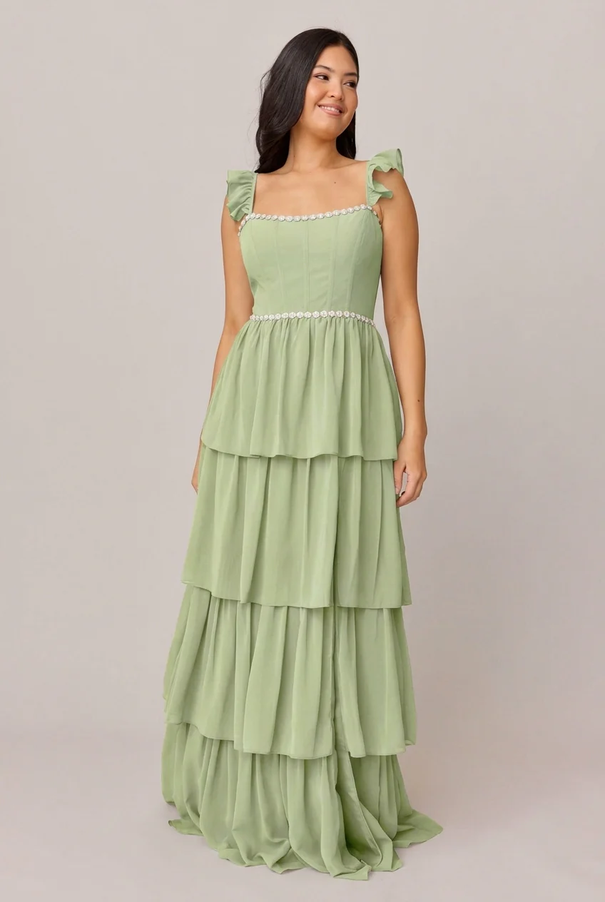 Poppy Luxe Chiffon Dress | Made To Order - Image 163