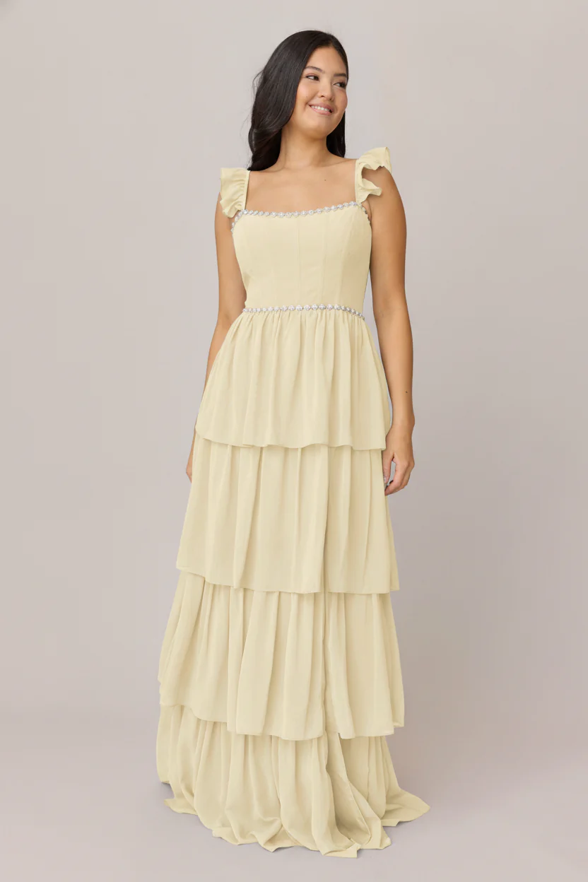 Poppy Luxe Chiffon Dress | Made To Order - Image 165