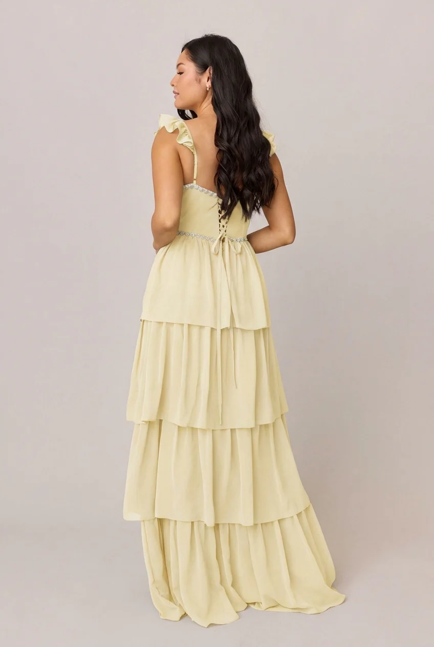 Poppy Luxe Chiffon Dress | Made To Order - Image 166