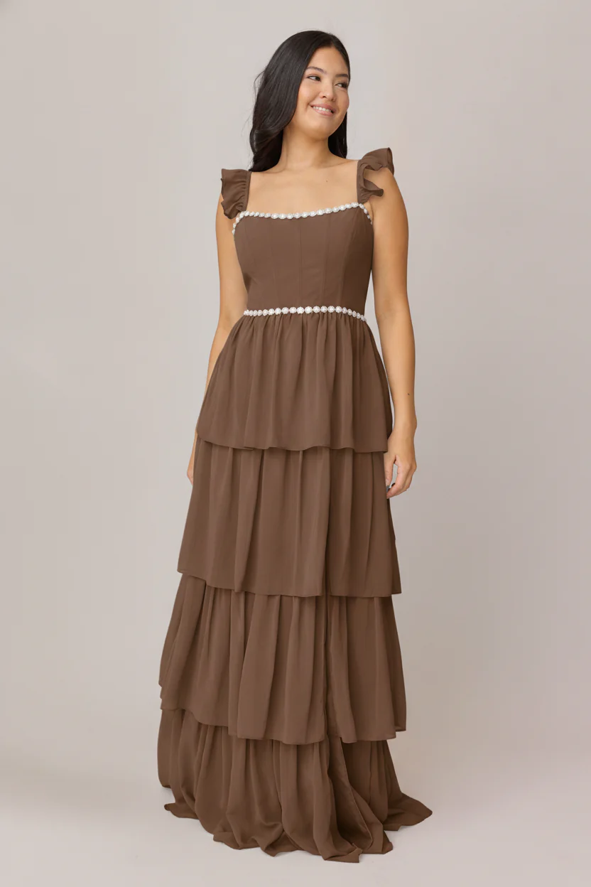 Poppy Luxe Chiffon Dress | Made To Order - Image 169