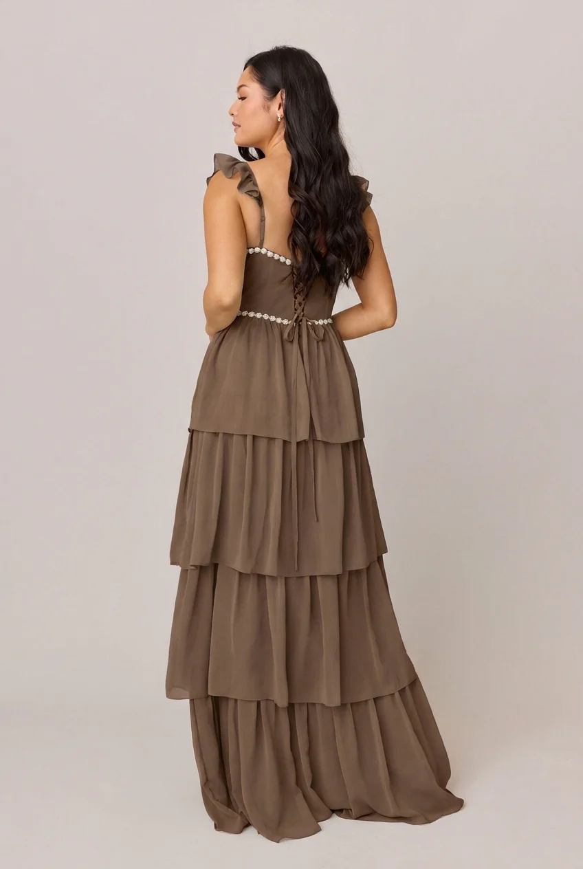 Poppy Luxe Chiffon Dress | Made To Order - Image 170