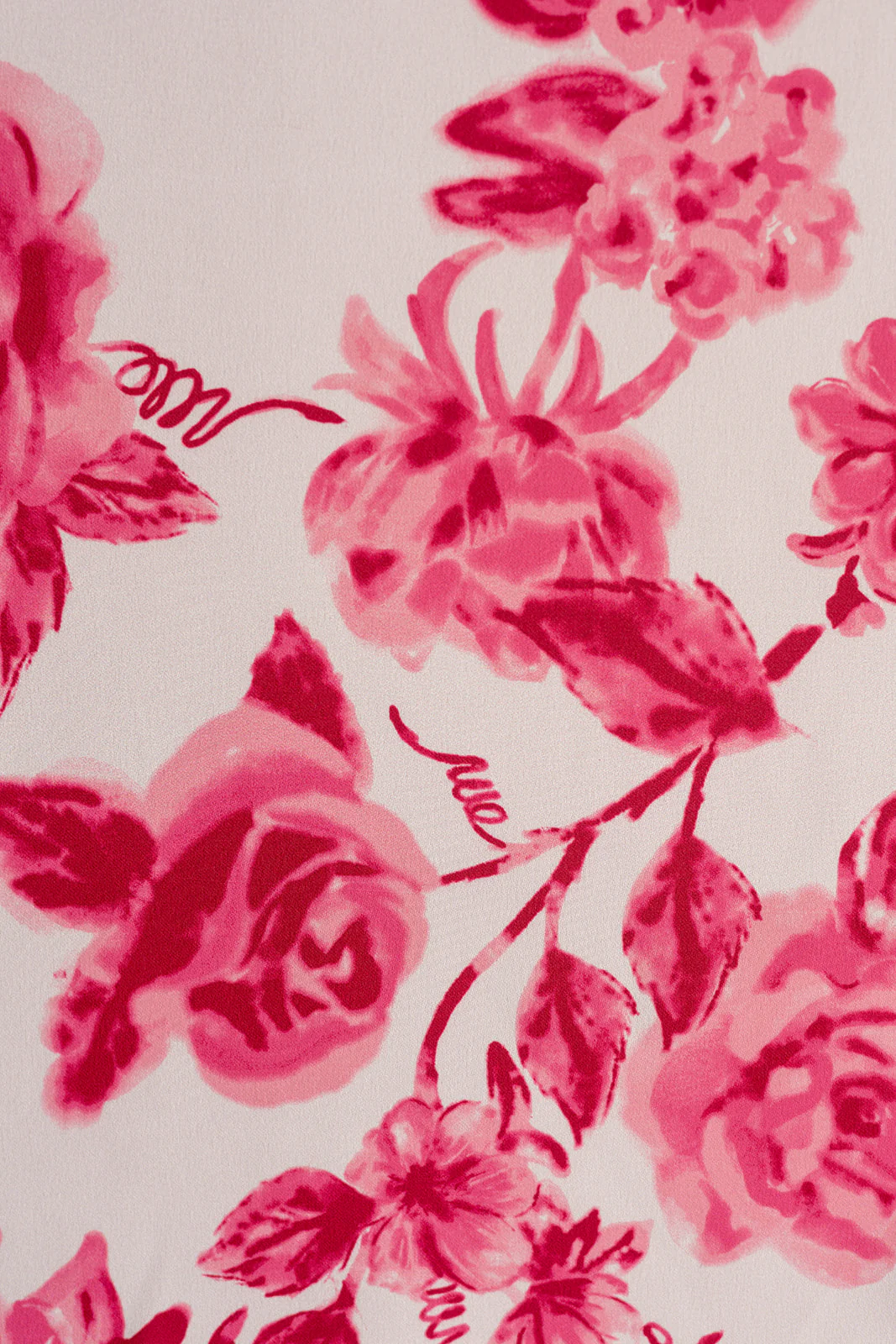 Chiffon Floral Print Fabric By Yard | Made To Order - Image 5