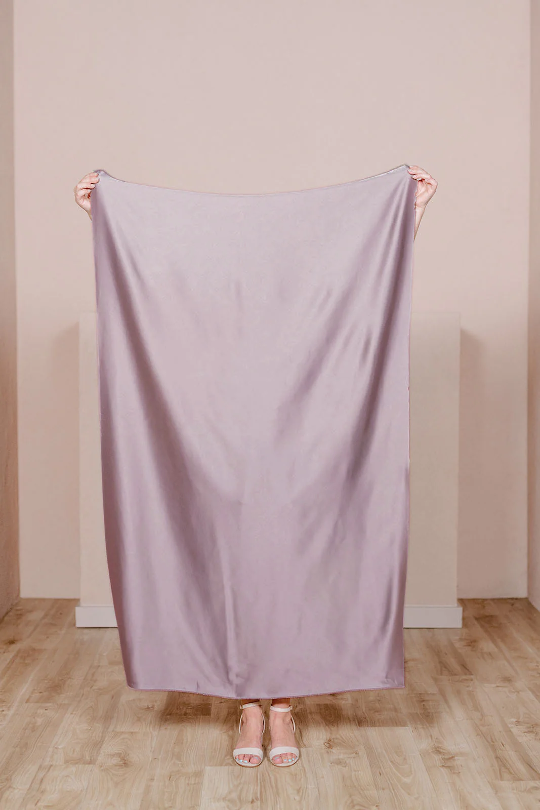 Pre-Cut Satin Fabric by Yard | Ready To Ship | Lilac