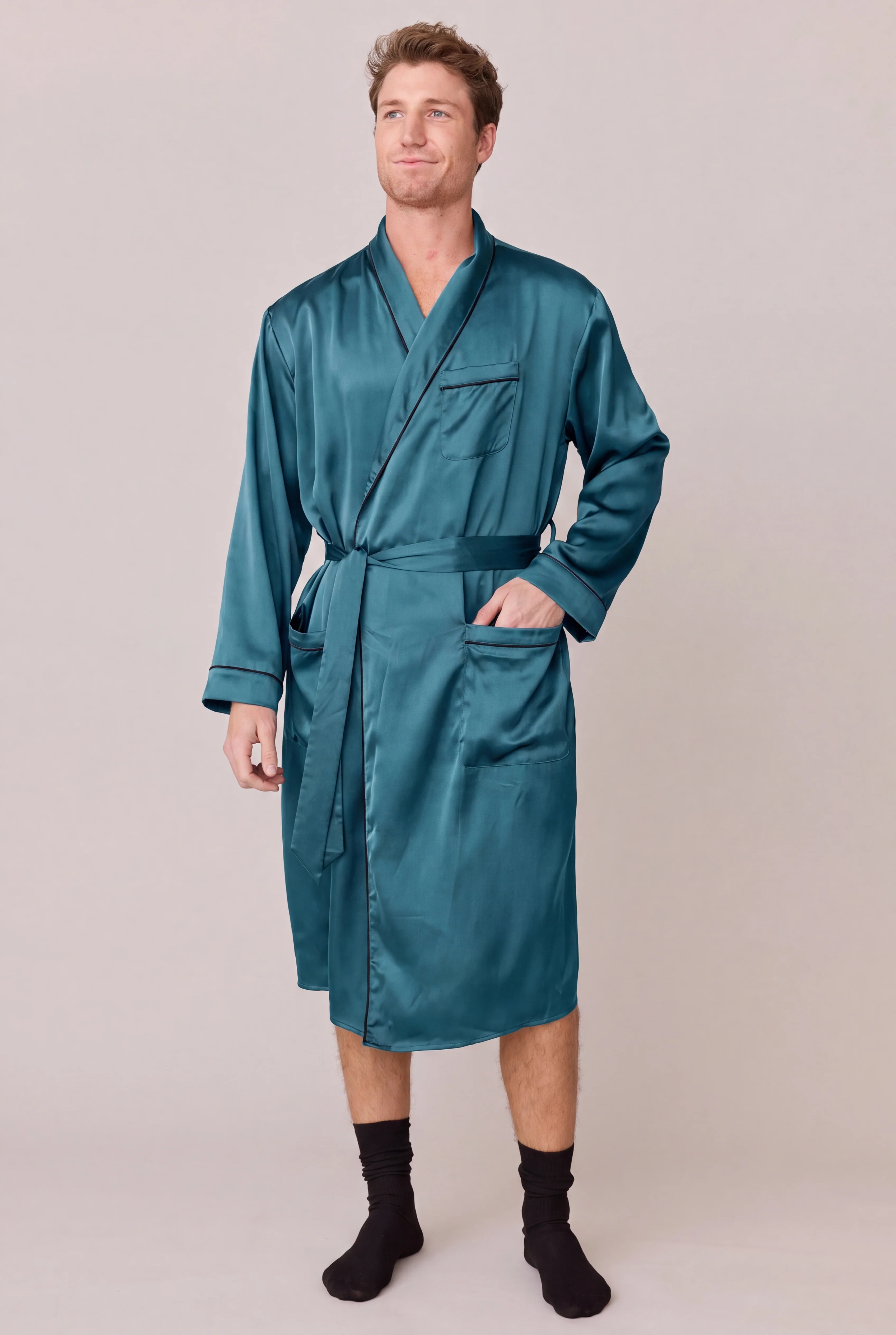 Pre-Game Satin Robe | Made To Order - Image 112