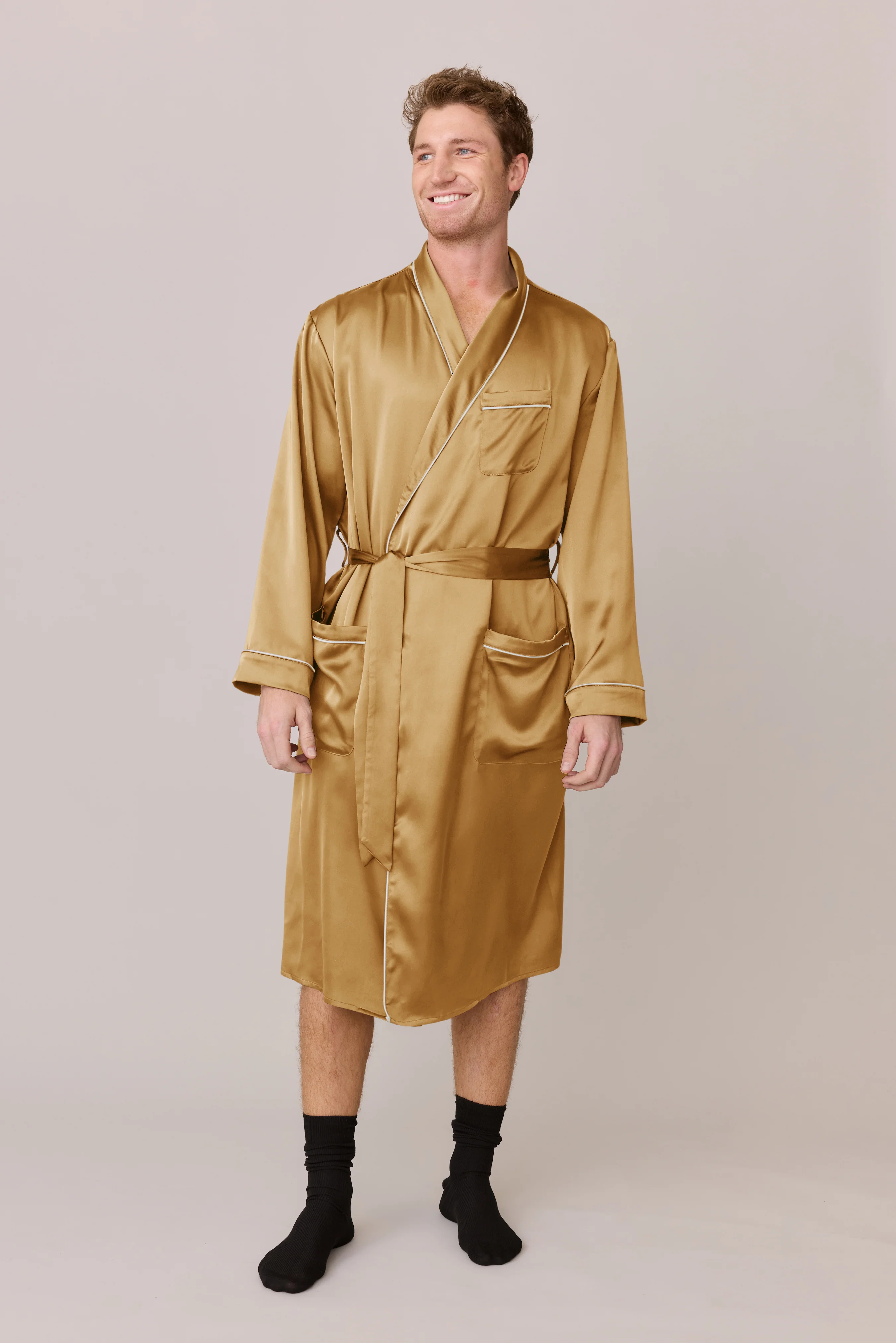 Pre-Game Satin Robe | Made To Order - Image 24