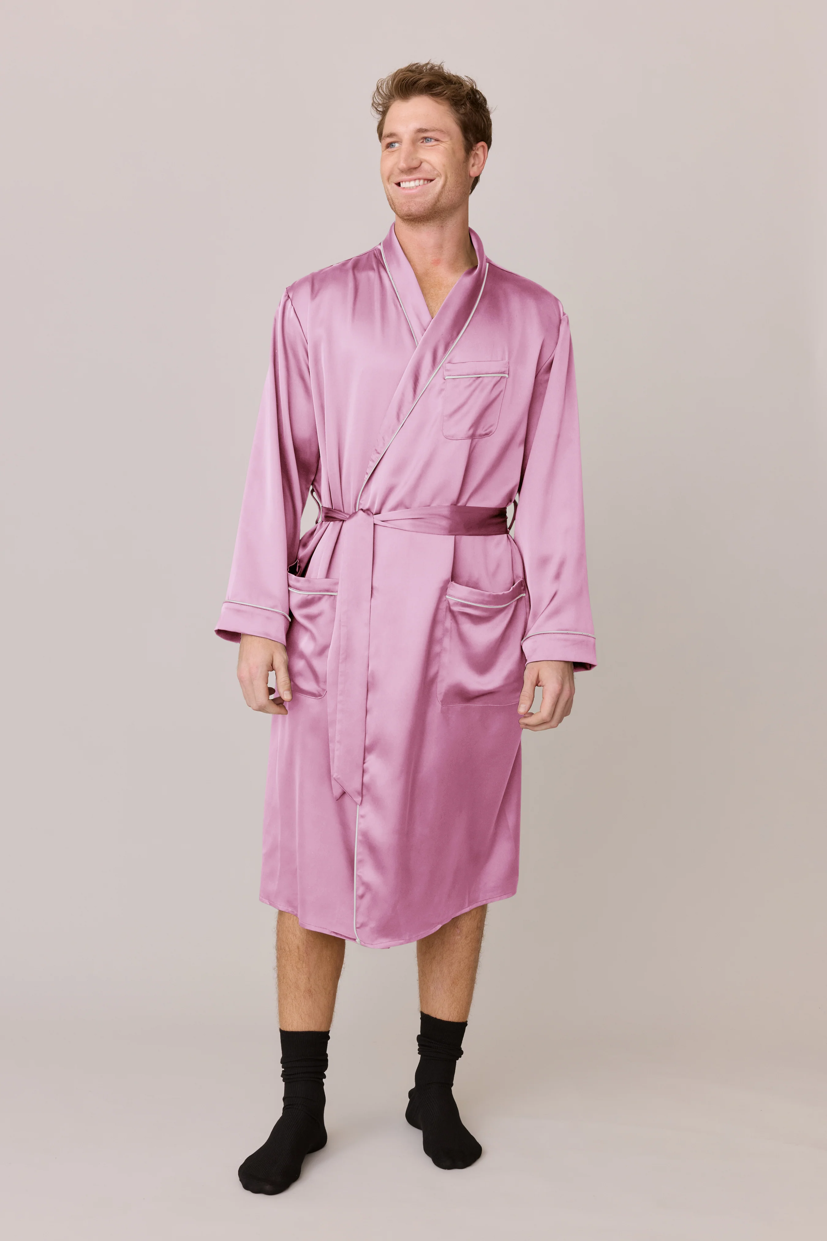 Pre-Game Satin Robe | Made To Order - Image 32