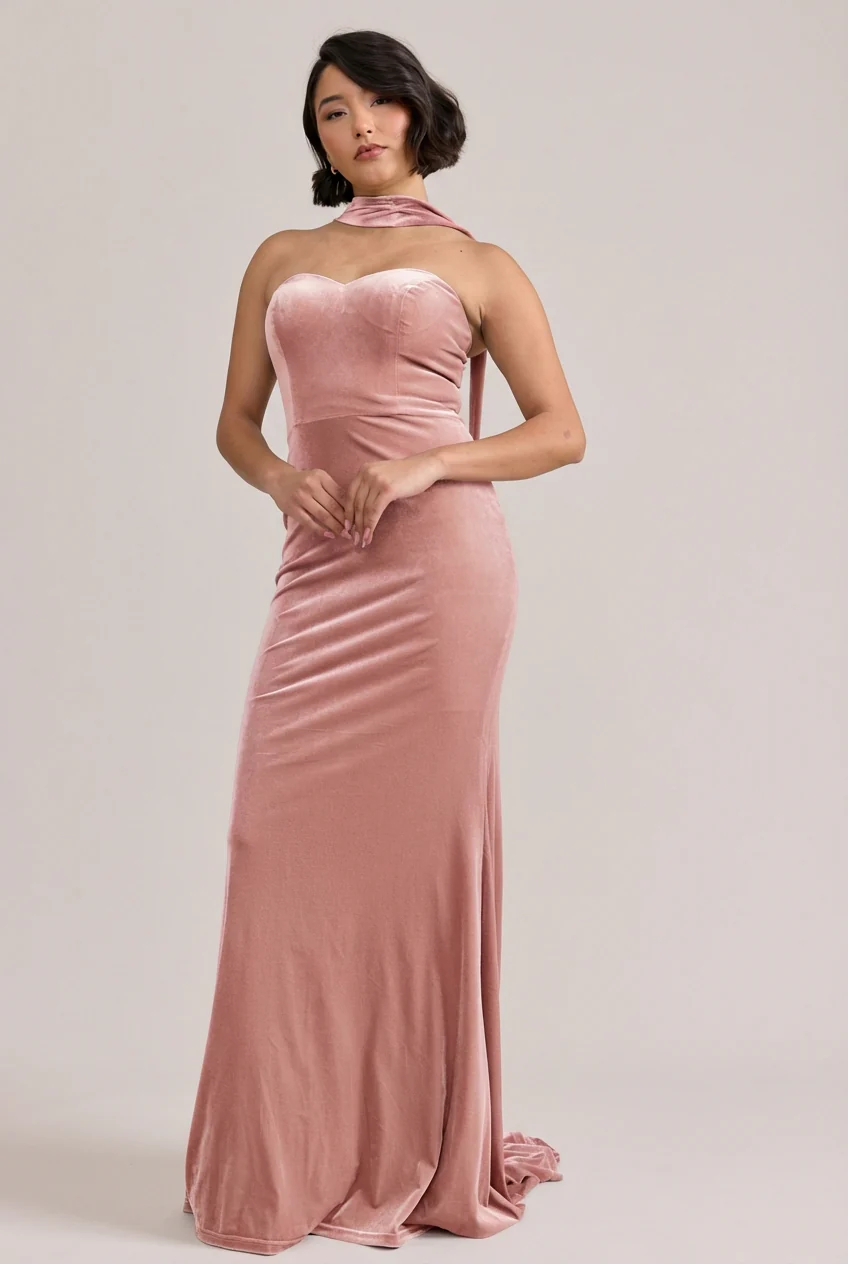 Quinn Velvet Dress | Made To Order - Image 7