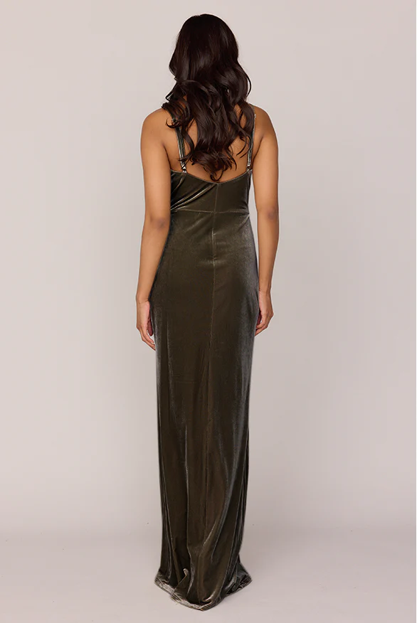 Rava Velvet Dress | Made To Order - Image 22