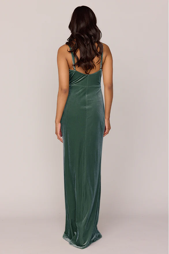 Rava Velvet Dress | Made To Order - Image 42