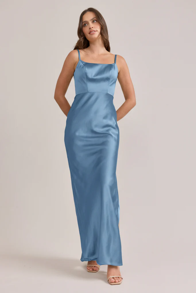 Remi Satin Dress | Made To Order - Image 214
