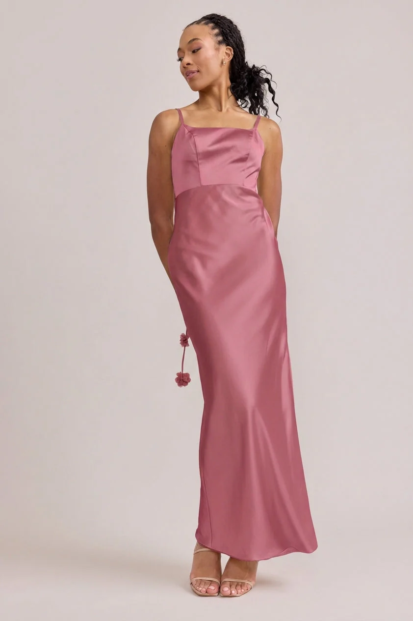 Remi Satin Dress | Made To Order - Image 228