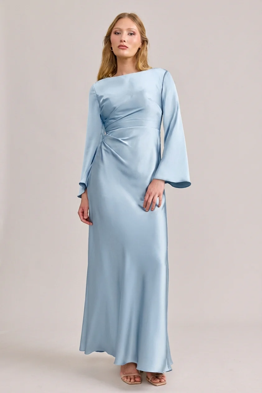 Rhiannon Satin Dress | Made To Order - Image 4