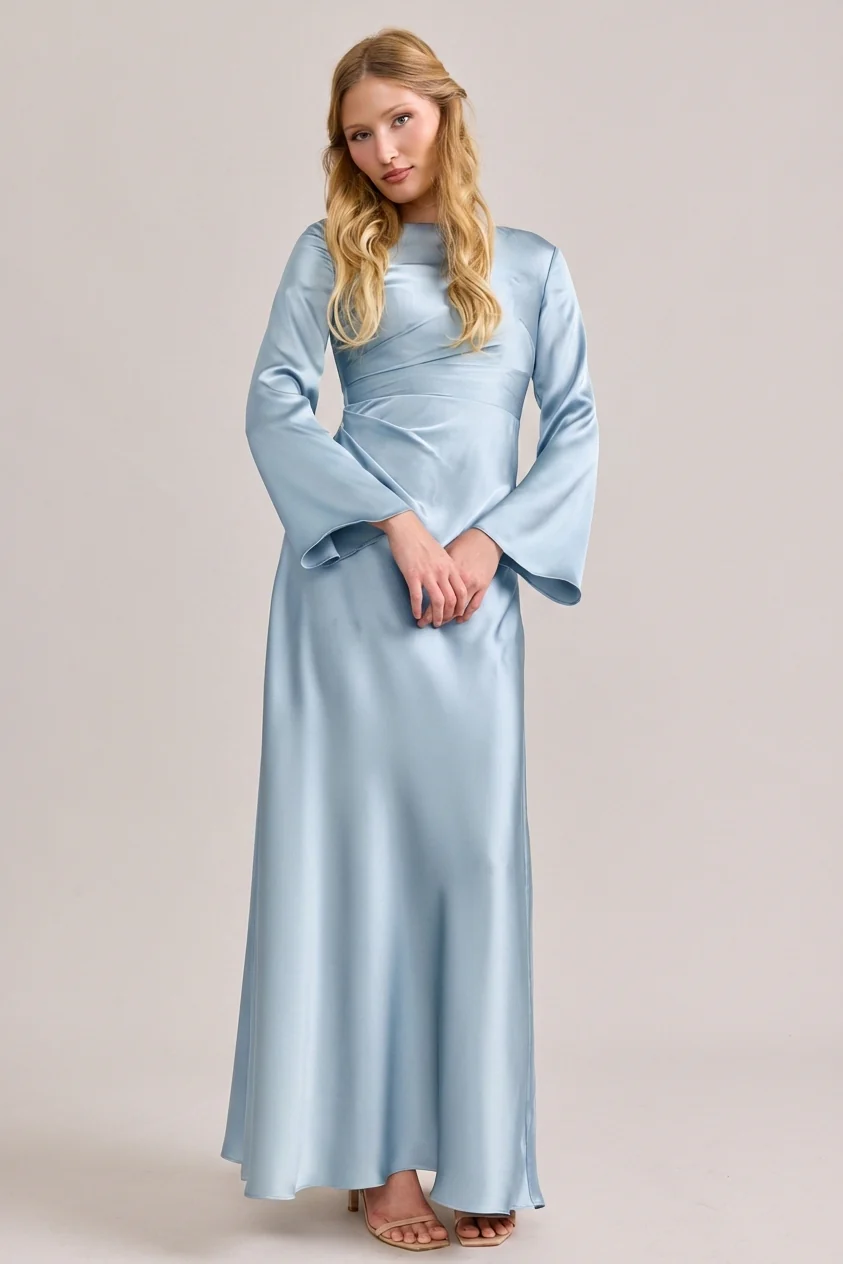 Rhiannon Satin Dress | Made To Order