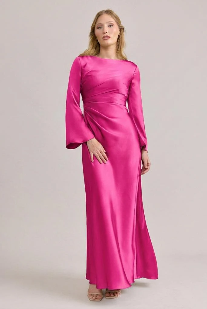 Rhiannon Satin Dress | Made To Order - Image 10