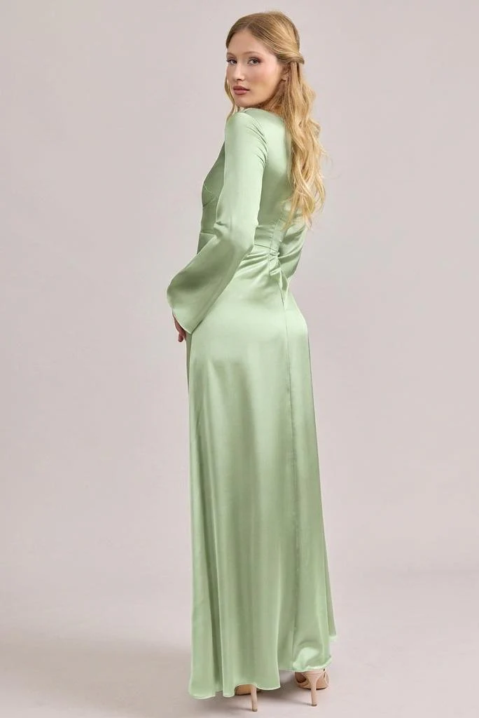 Rhiannon Satin Dress | Made To Order - Image 102