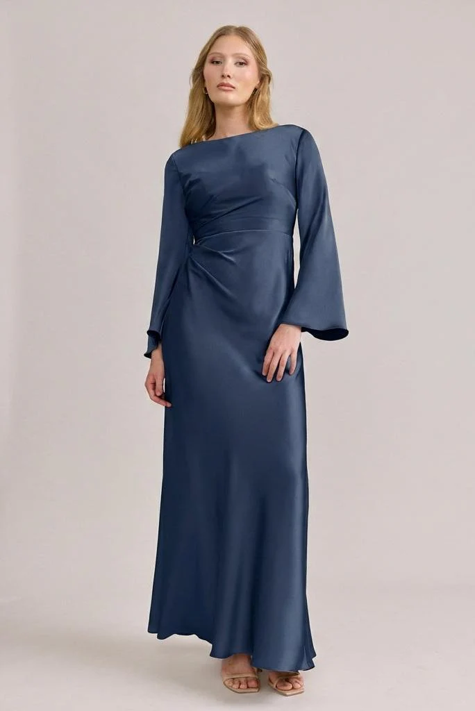 Rhiannon Satin Dress | Made To Order - Image 105