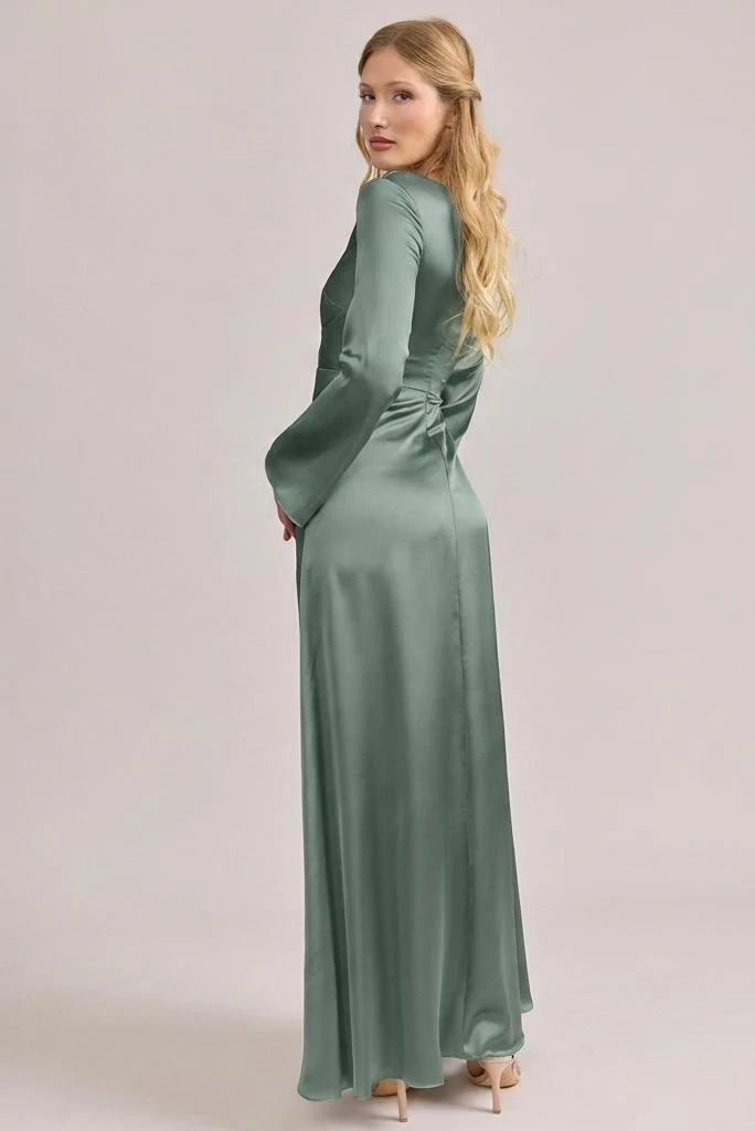 Rhiannon Satin Dress | Made To Order - Image 107