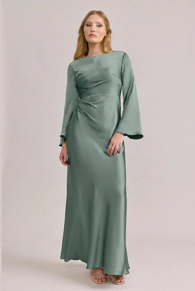 Rhiannon Satin Dress | Made To Order - Image 108