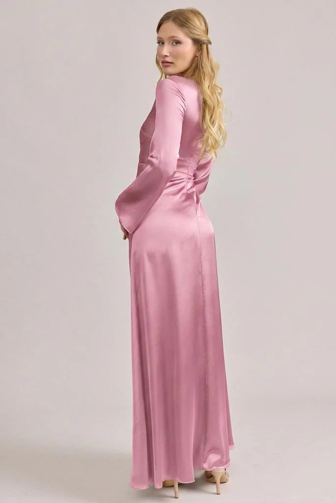 Rhiannon Satin Dress | Made To Order - Image 109