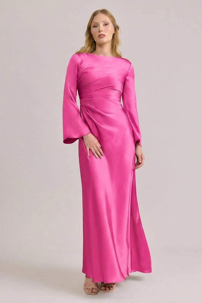 Rhiannon Satin Dress | Made To Order - Image 11