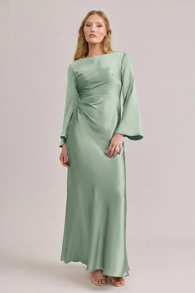 Rhiannon Satin Dress | Made To Order - Image 114