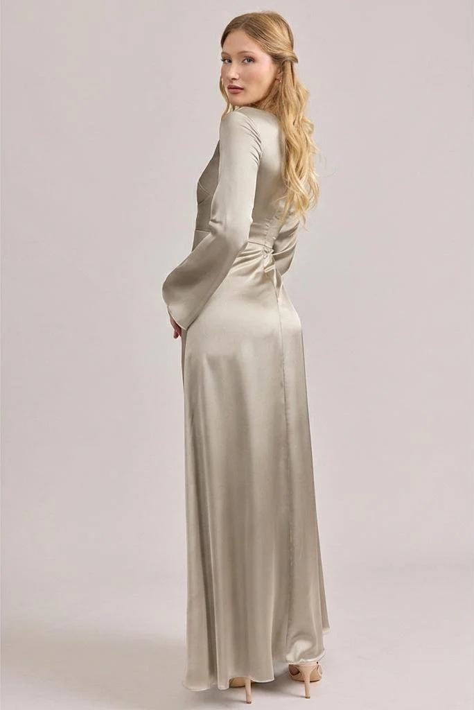 Rhiannon Satin Dress | Made To Order - Image 115