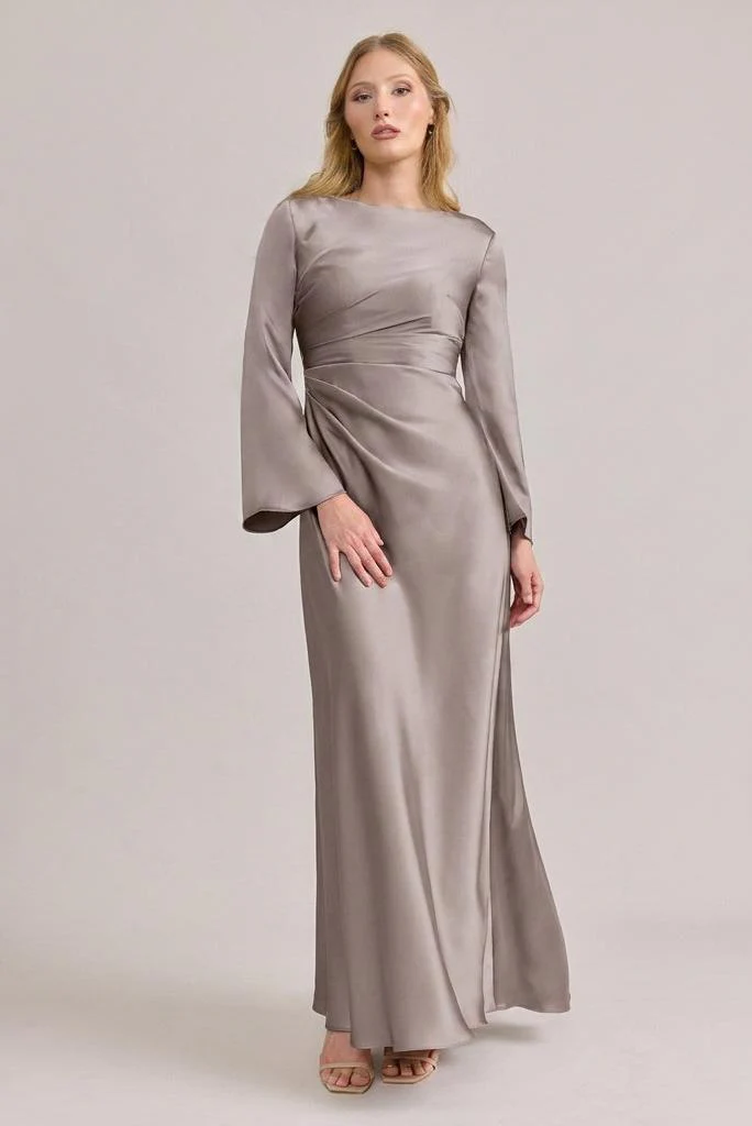 Rhiannon Satin Dress | Made To Order - Image 116