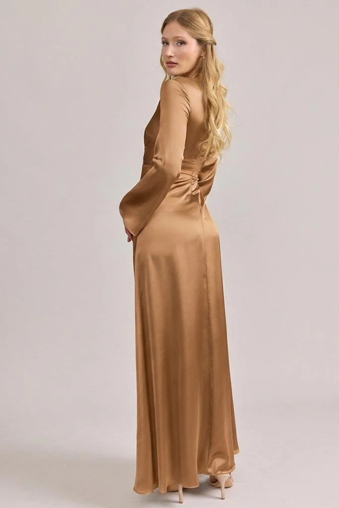Rhiannon Satin Dress | Made To Order - Image 120