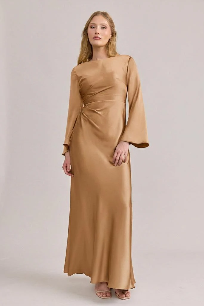 Rhiannon Satin Dress | Made To Order - Image 121