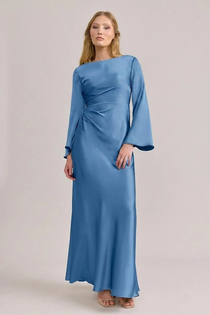 Rhiannon Satin Dress | Made To Order - Image 123